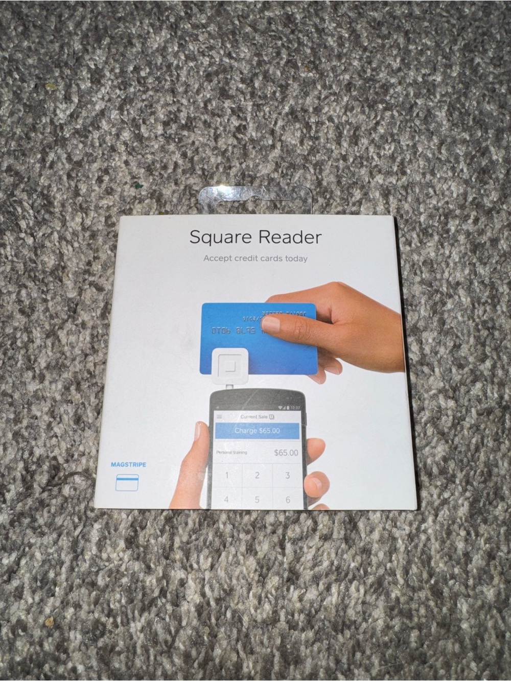 Square Reader Magstripe Card Reader - White